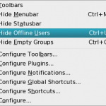 Hiding Groups & Users